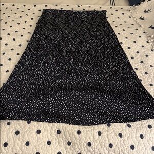 J Crew med midi skirt navy